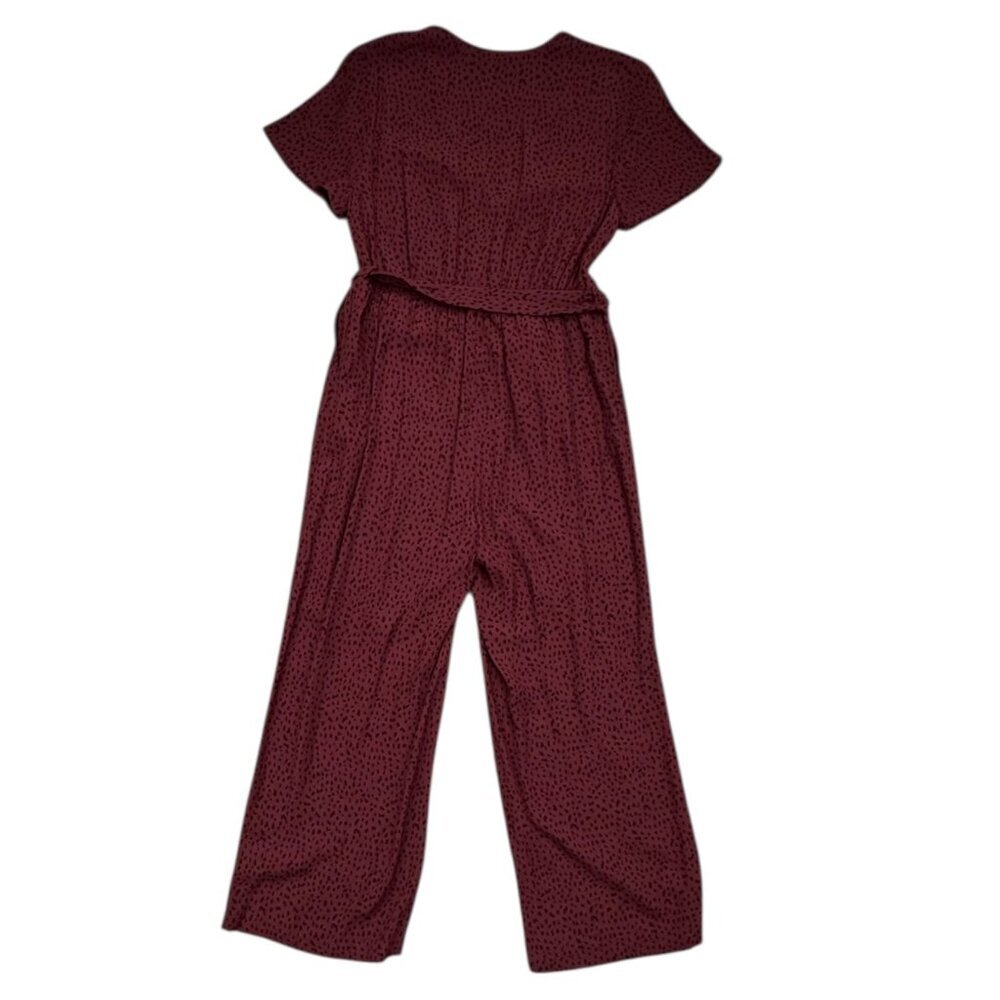 Rails Jet Jumpsuit In Rust Spotted Pattern Belted… - image 5